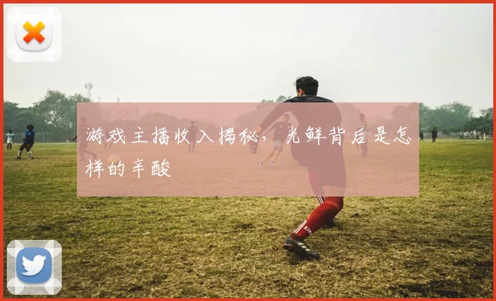游戏主播收入揭秘,光鲜背后是怎样的辛酸