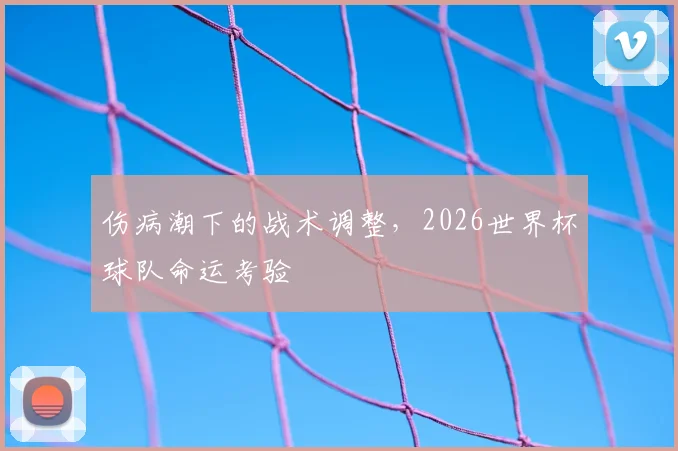 伤病潮下的战术调整，2026世界杯球队命运考验